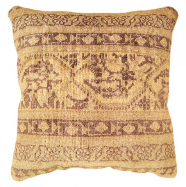 1498 Indian Agra Carpet Pillow 1-3 x 1-3