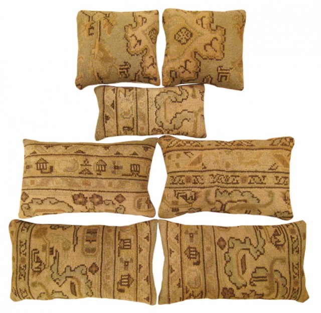 1499,1500,1501,1502,1503,1504,1505 Spanish Savonnerie Carpet Pillow 2-3 x 1-3