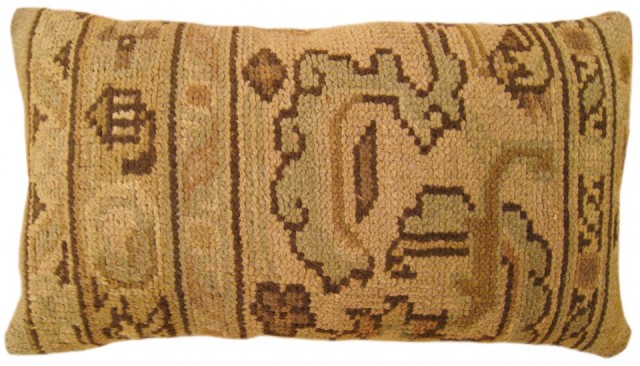 1500 Spanish Savonnerie Carpet Pillow 2-3 x 1-3