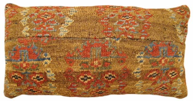 1512 Persian Bakshaish Carpet Pillow 1-9 x 1-0