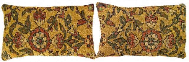 1516,1517 Persian Sultanabad Carpet Pillow 2-0 x 1-3