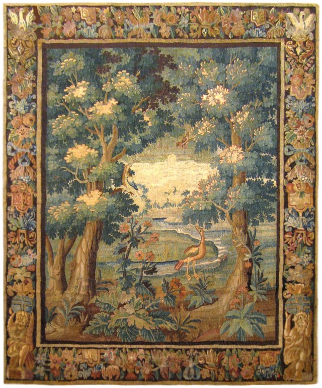 23523 Verdure Landscape Tapestry 9-5 x 7-6