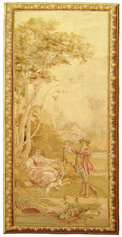 26002 Aubusson Rustic Tapestry 9-4 x 3-9