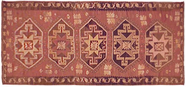 27271 Kilim 13-8 x 5-4