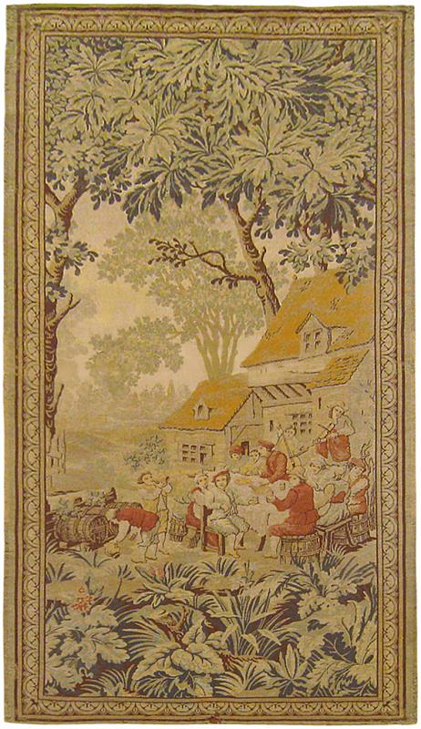 27480 Loomed Landscape Tapestry 6-7 x 3-3