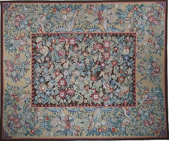 37101 Reproduction Aubusson 20-0 x 14-2