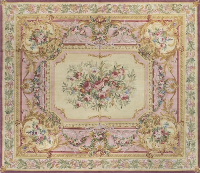 37150 Reproduction Savonnerie 17-1 x 15-0