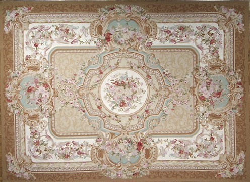 37157 Reproduction Aubusson 26-1 x 16-3