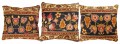 1461,1462,1463 Indian Agra Carpet Pillows 1-5 x 1-5