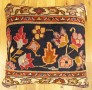 1461,1462,1463 Indian Agra Carpet Pillows 1-5 x 1-5