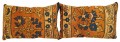 1470,1471 Indian Agra Rug Pillow 1-8 x 1-1