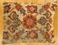 1484 Persian Sultanabad Rug Pillow 1-8 x 1-4