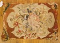 1490 English Needlepoint Rug Pillow 1-10 x 1-6