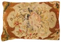 1490,1491 English Needlepoint Rug Pillow 1-10 x 1-6