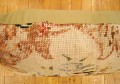 1491 English Needlepoint Rug Pillow 1-10 x 1-6