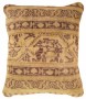 1497,1498 Indian Agra Carpet Pillow 1-2 x 1-0