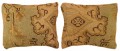 1504,1505 Spanish Savonnerie Carpet Pillow 1-8 x 0-10