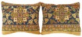 1519,1520 Persian Sultanabad Carpet Pillow 1-10 x 1-6