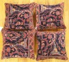 1521,1522,1523,1524 Indian Agra Carpet Pillow 1-6 x 1-4