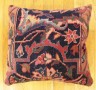 1522 Indian Agra Carpet Pillow 1-6 x 1-4
