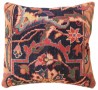 1522 Indian Agra Carpet Pillow 1-6 x 1-4
