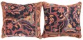 1523,1524 Indian Agra Carpet Pillow 1-6 x 1-4