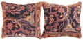 1523,1524 Indian Agra Carpet Pillow 1-6 x 1-4