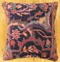 1524 Indian Agra Carpet Pillow 1-6 x 1-4