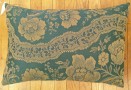 1527 Floral Chinoiserie Fabric Pillow 1-9 x 1-3