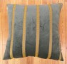 1529,1530 Green Velvet Art Deco Pillow 1-8 x 1-8