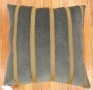 1529 Green Velvet Art Deco Pillow 1-8 x 1-8