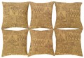 1531,1532,1533,1534,1535,1536 Floro–Geometric Fabric Pillow 1-8 x 1-6