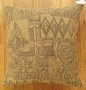 1536 Floro–Geometric Fabric Pillow 1-8 x 1-6