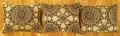 1554,1555,1556 Tapestry Circle Pillow 1-8 x 1-6