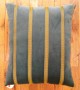 1558 Art Deco Green Velvet Pillow 1-10 x 1-7