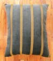 1558 Art Deco Green Velvet Pillow 1-10 x 1-7