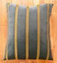 1557,1558,1559,1560 Art Deco Green Velvet Pillow 1-10 x 1-7