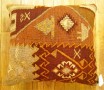 1566 Turkish Kilim Rug Pillow 1-6 x 1-5