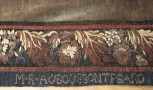 32303 French Religious Tapestry 9-3 x 18-4