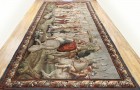 32305 French Religious Tapestry 9-6 x 20-7