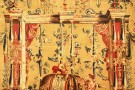 35165 French Beauvais Grotesque Tapestry 7-6 x 11-0