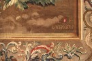 35220 French Felletin Chinoiserie Tapestry 11-6 x 17-9