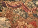 35220 French Felletin Chinoiserie Tapestry 11-6 x 17-9