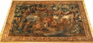 35220 French Felletin Chinoiserie Tapestry 11-6 x 17-9