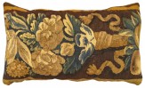 Antique European Tapestry Pillow - Item #  1361 - 1-10 H x 1-0 W -  Circa 18th Century