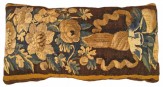 Antique European Tapestry Pillow - Item #  1363 - 1-10 H x 1-0 W -  Circa 18th Century