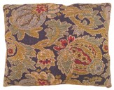 Antique French Jacquard Tapestry Pillow - Item #  1372 - 1-5 H x 1-8 W -  Circa 1910