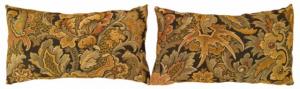 Antique French Jacquard Tapestry Pillow - Item #  1374,1375 - 1-2 H x 2-0 W -  Circa 1910