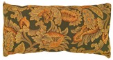 Antique French Jacquard Tapestry Pillow - Item #  1376 - 1-0 H x 1-11 W -  Circa 1910
