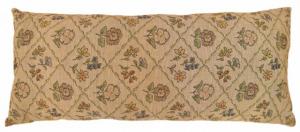 Antique French Jacquard Tapestry Pillow - Item #  1383 - 1-0 H x 2-2 W -  Circa 1910